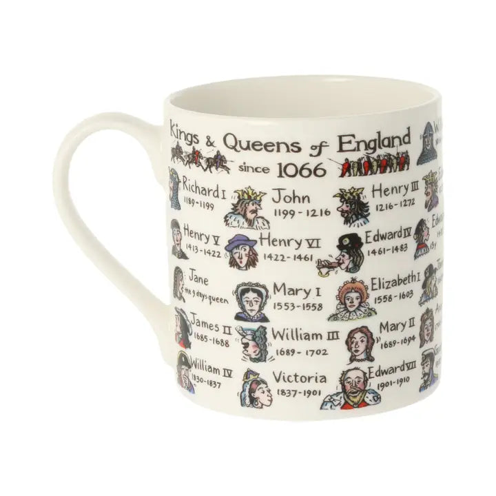Mug - Kings & Queens with Dates