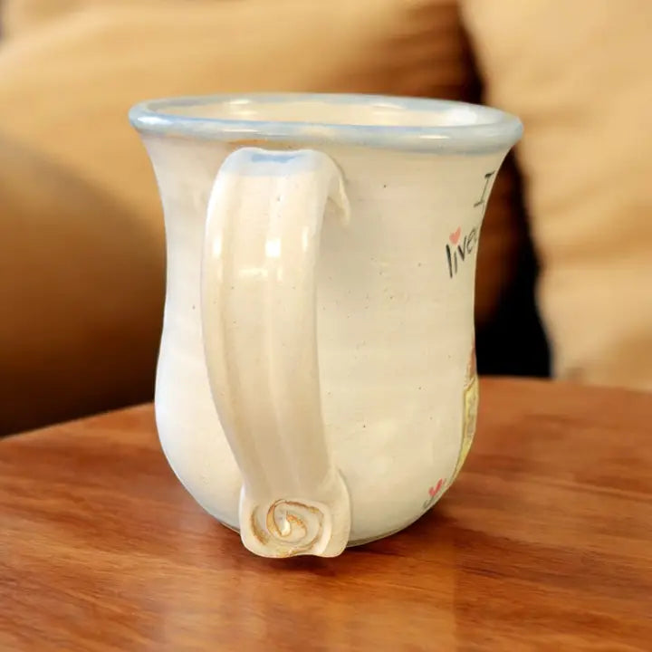Wish You Lived Next Door Mug - Handmade Pottery