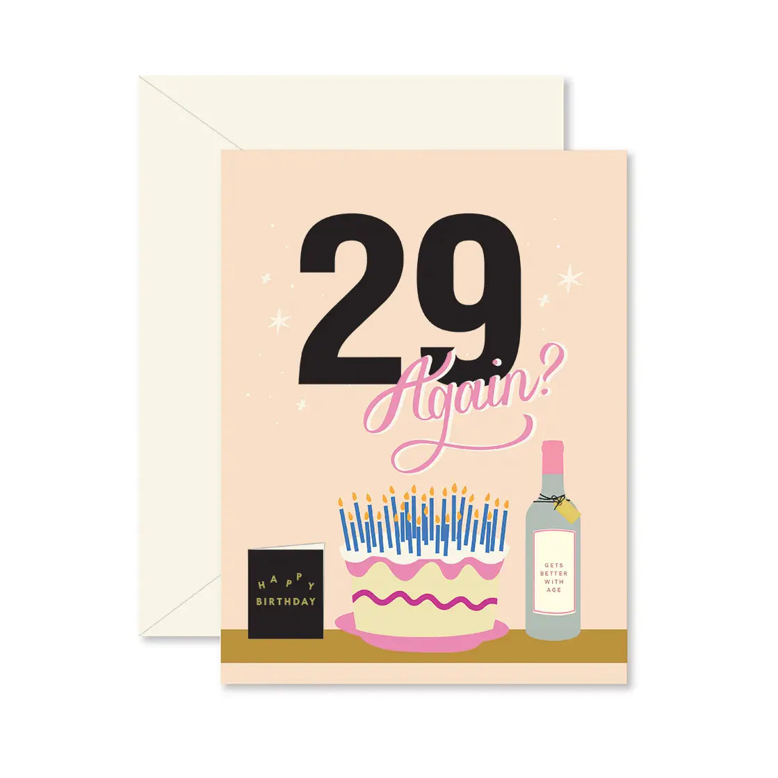 29 Again? Birthday Greeting Card