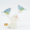 Blue Birds on a Dogwood Branch Night-Light