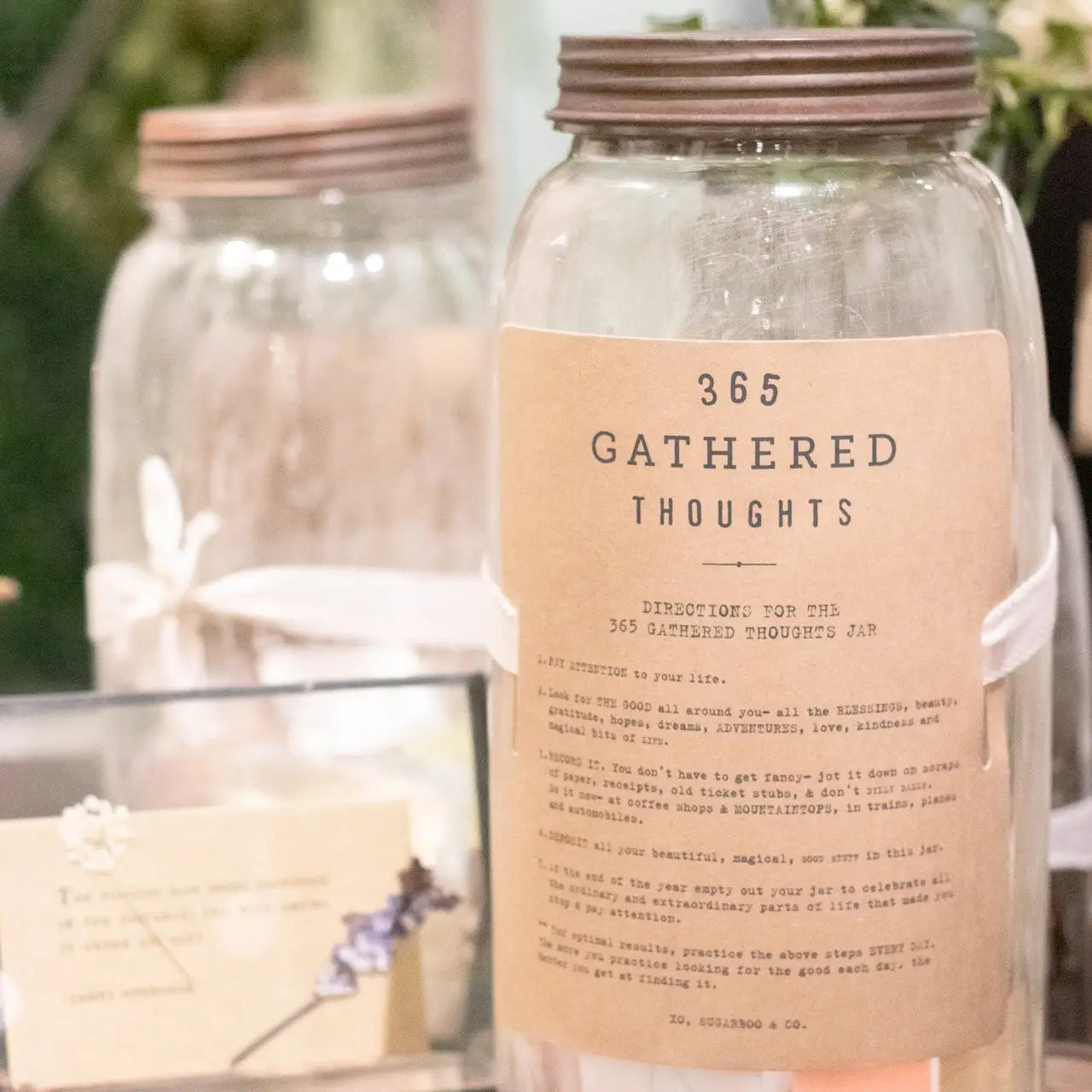 Gathered Thoughts Jar