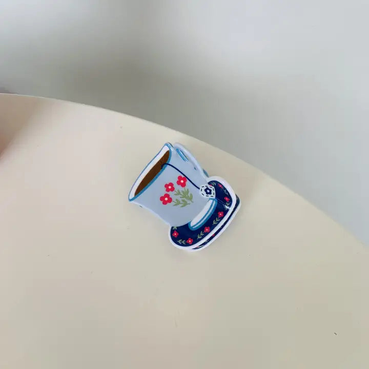 Tea Cup Hair Claw
