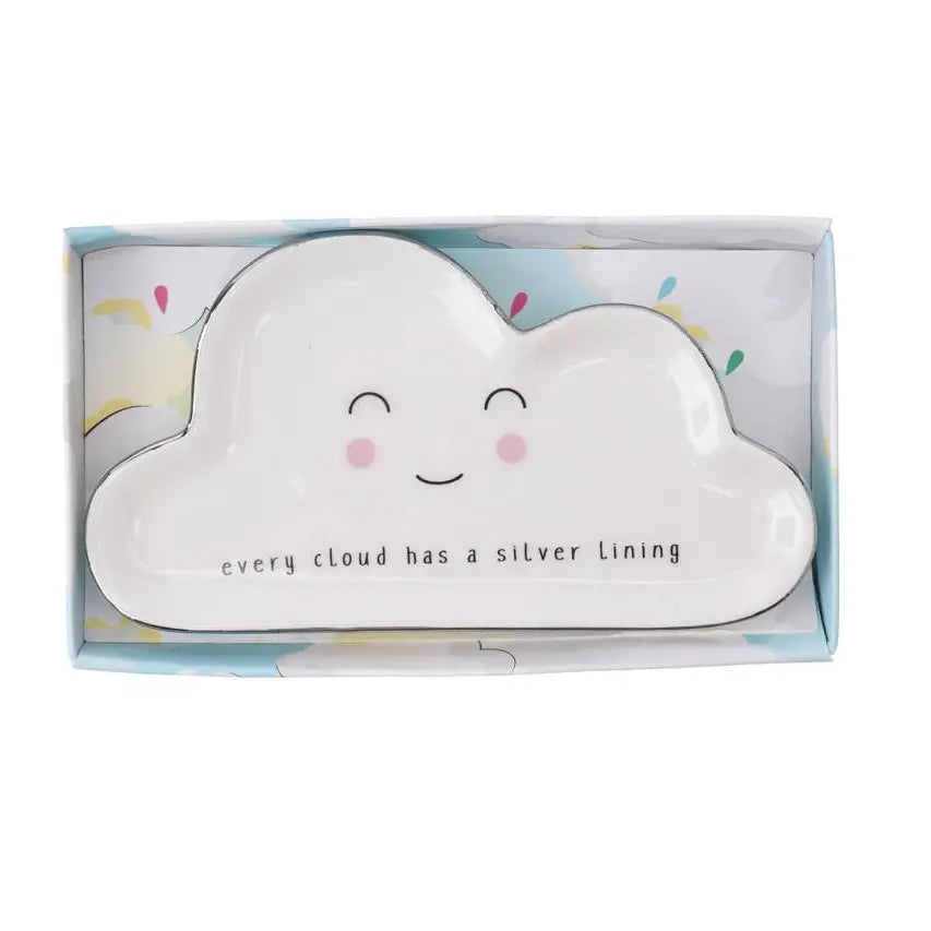 Come Rain or Shine Cloud Trinket Dishes