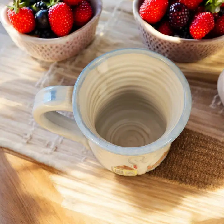 Wish You Lived Next Door Mug - Handmade Pottery