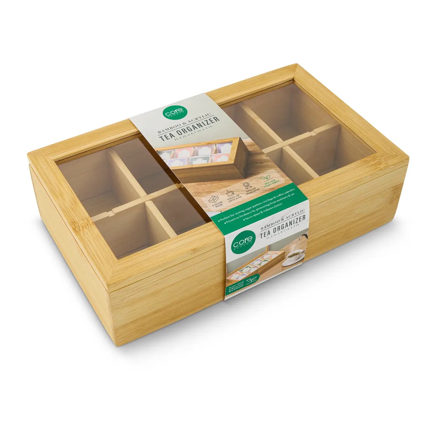 Gift Box Assortment - Large Bamboo 40 Teas