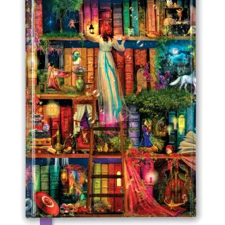 Journal Treasure Hunt Bookshelves