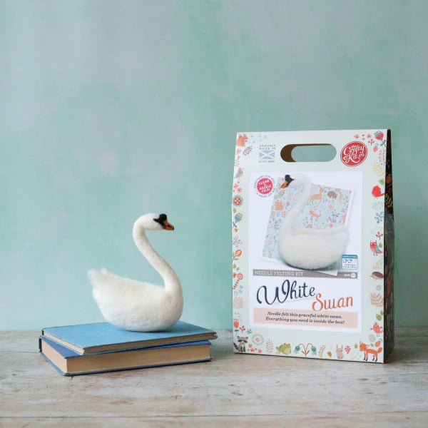White Swan Needle Felting Craft Kit