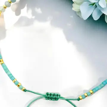 Go with the Flow ⎮ Gemstone Intention Bracelet