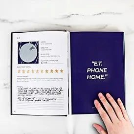 100 Movies Bucket List Scratch Book