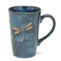 Mug Dragonfly Navy Blue