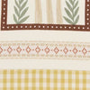 Autumn Mushrooms Embellished Dishtowel
