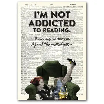 Vintage Dictionary Art