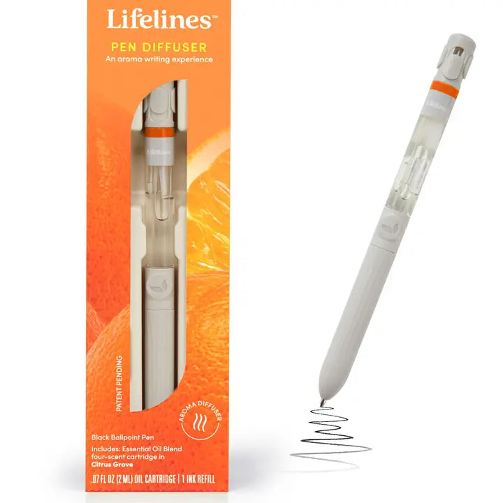 Lifelines Pen Diffuser with Essential Oil Blends - Citrus Grove