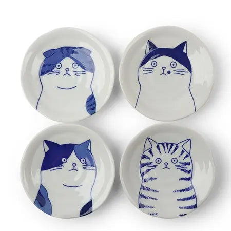 Cat Face 4.75" Plate