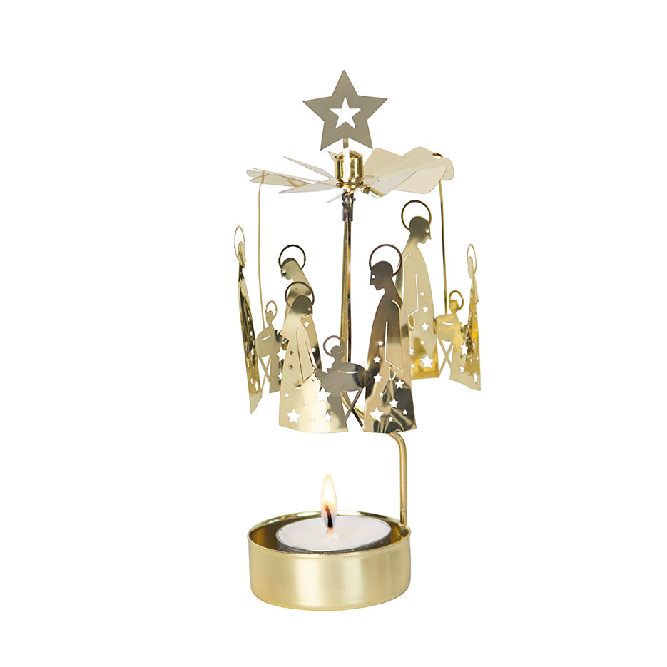 Rotary Candle Holder änglaspel