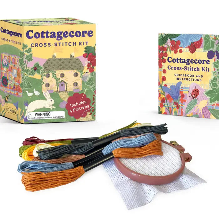 Cottagecore Cross-Stitch Kit