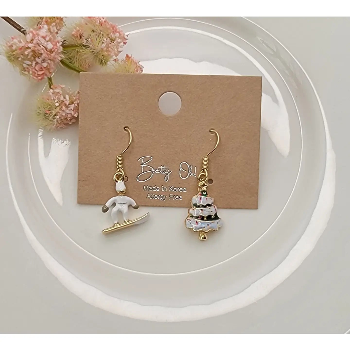 Christmas Earrings by Betty Oh!