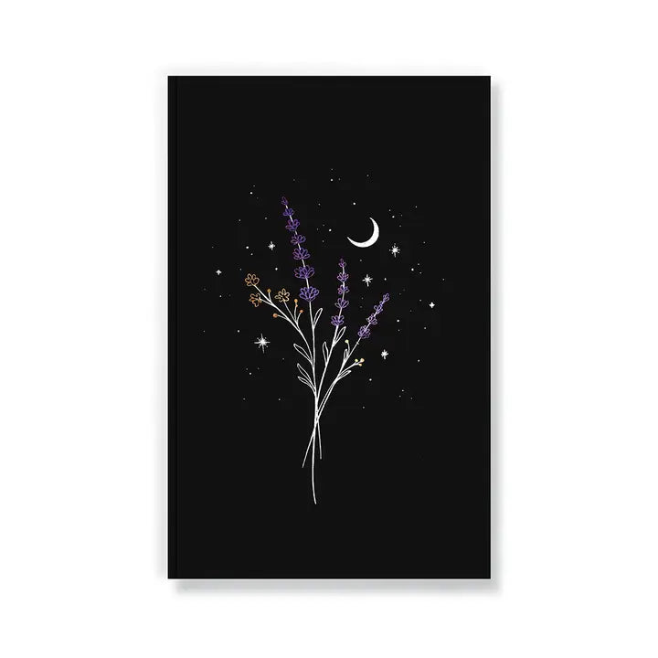Lavender Layflat Lined Notebook