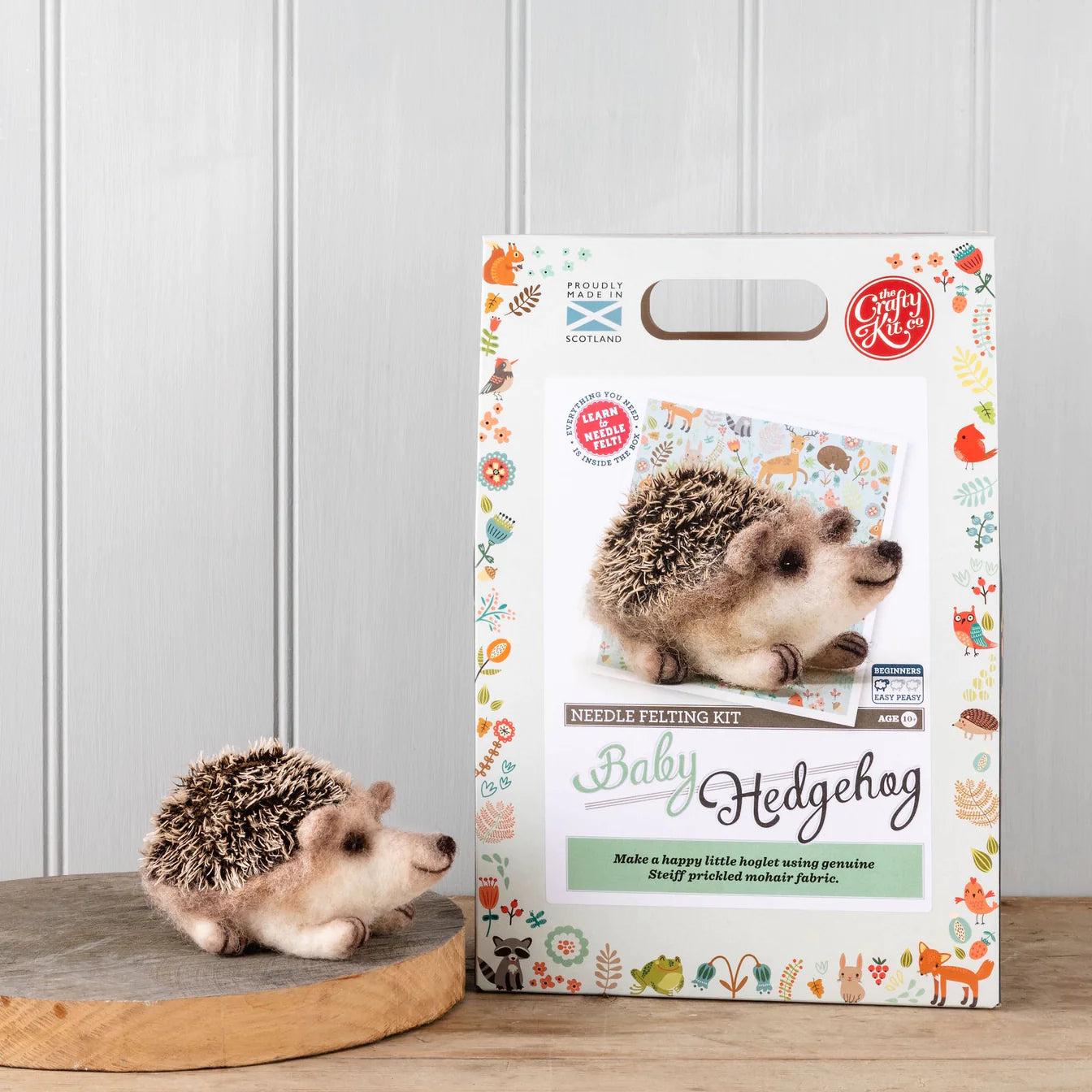 Baby Hedgehog Needle Felting Craft Kit
