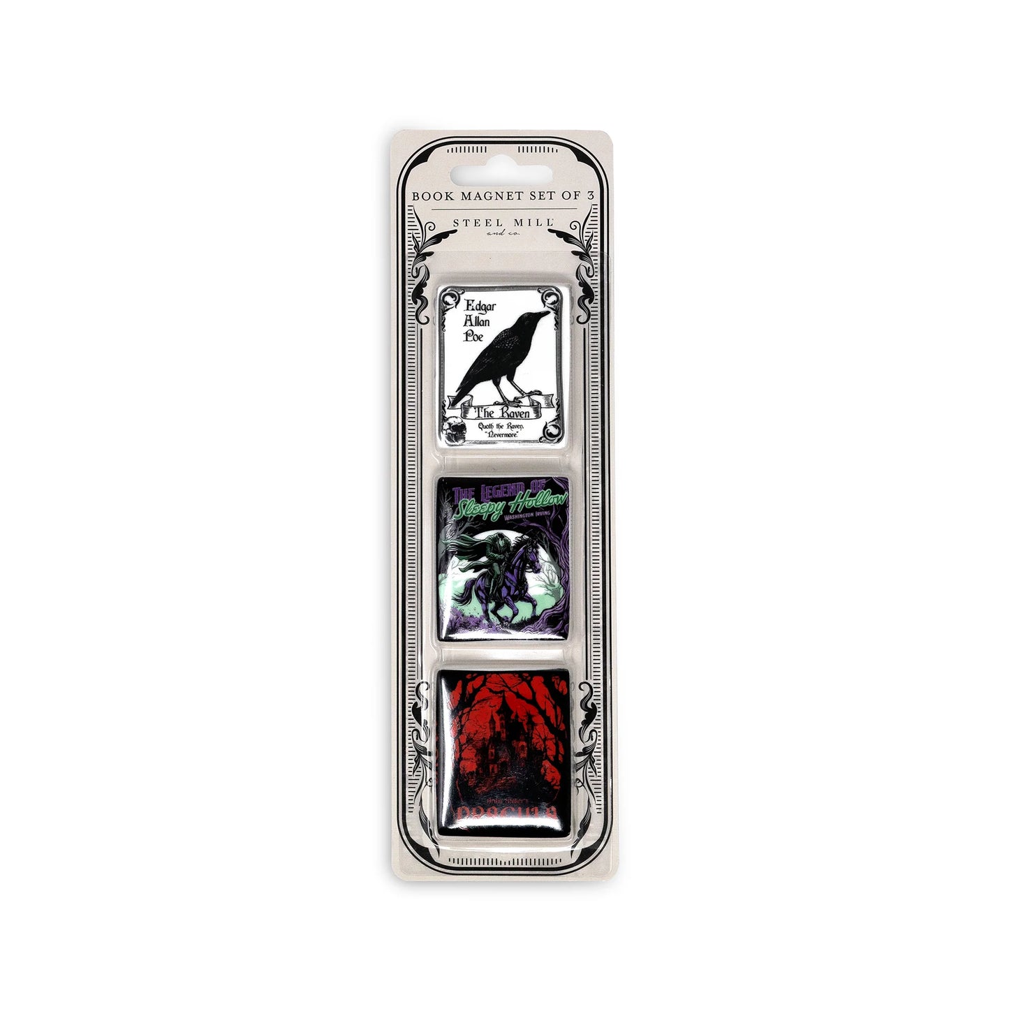 Book Magnet Set (Set of 3), Gothic Lore
