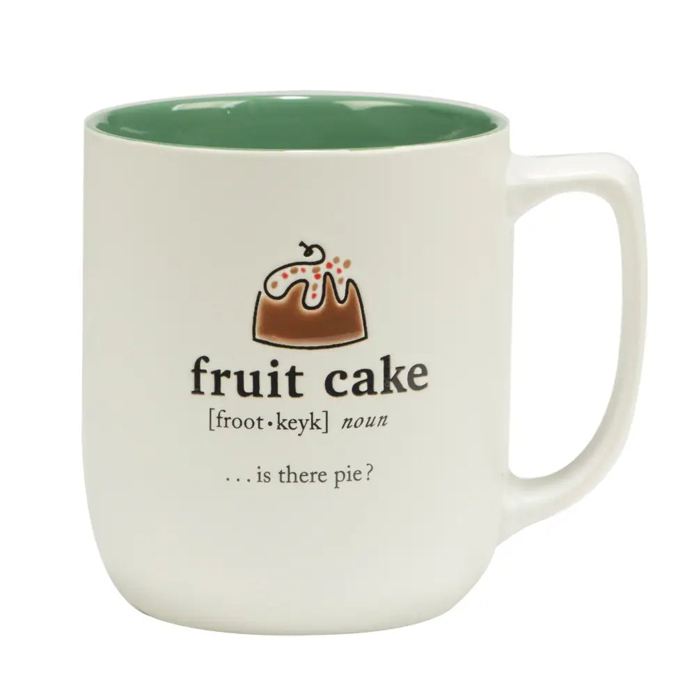 Christmas Fun Green Sayings 16 oz. Mugs,