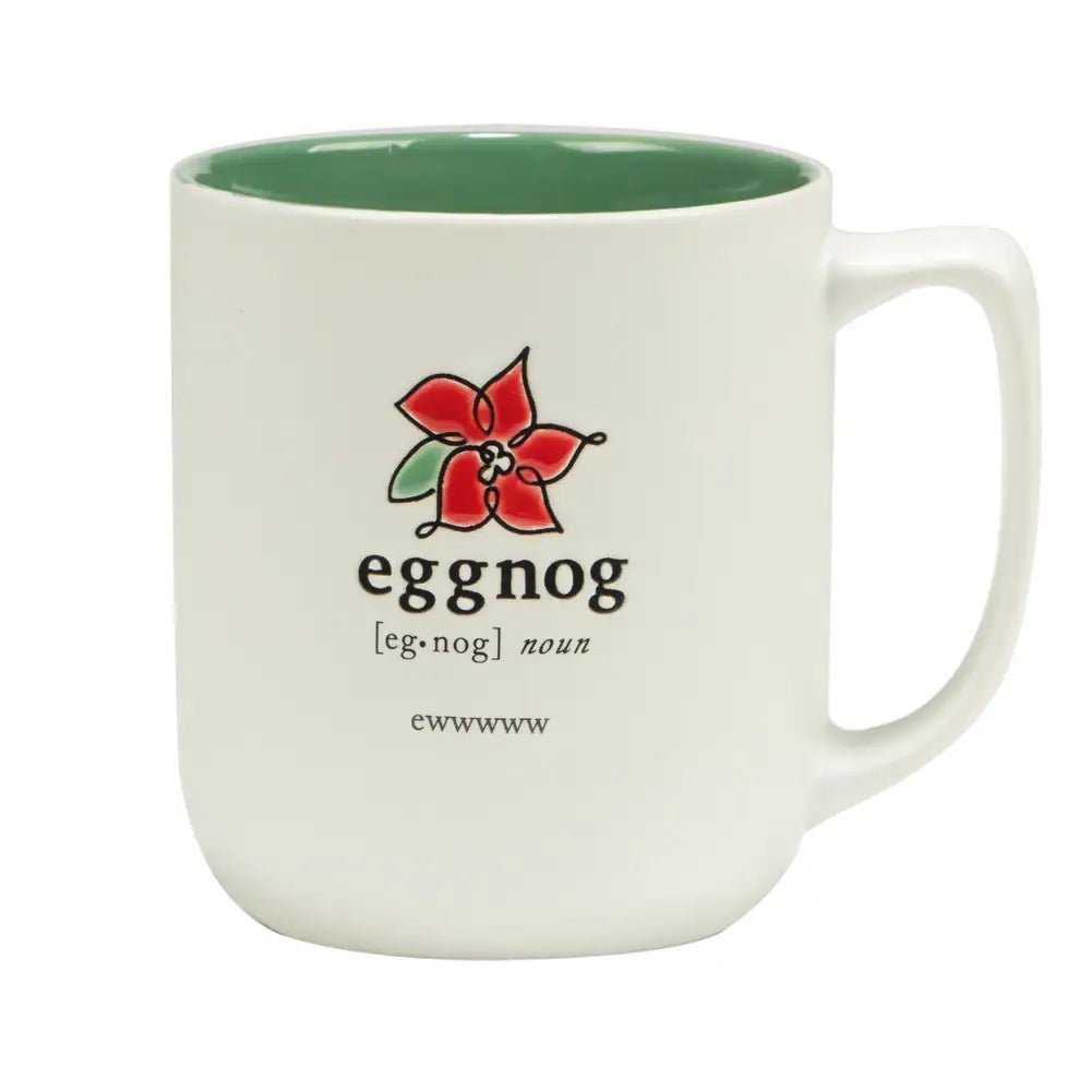 Christmas Fun Green Sayings 16 oz. Mugs,