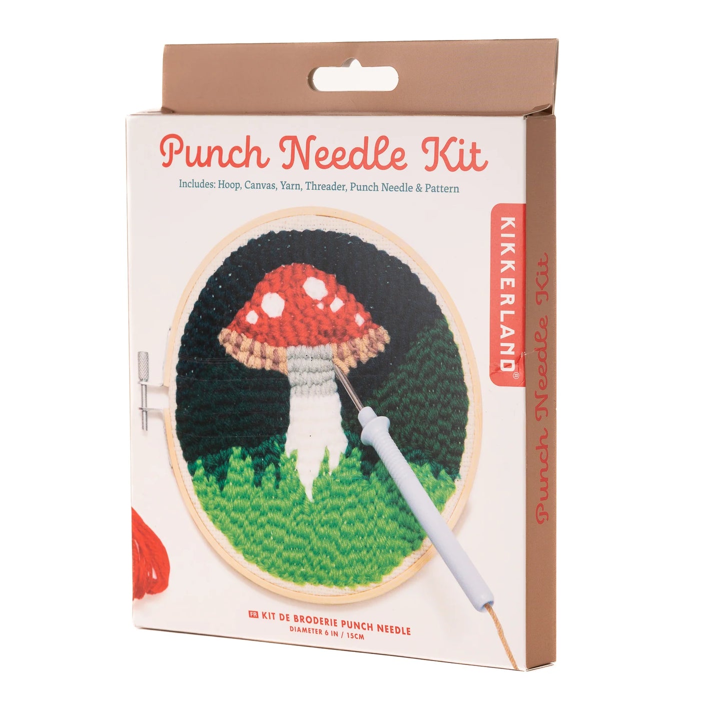 Needle Punch Kit -Mushroom