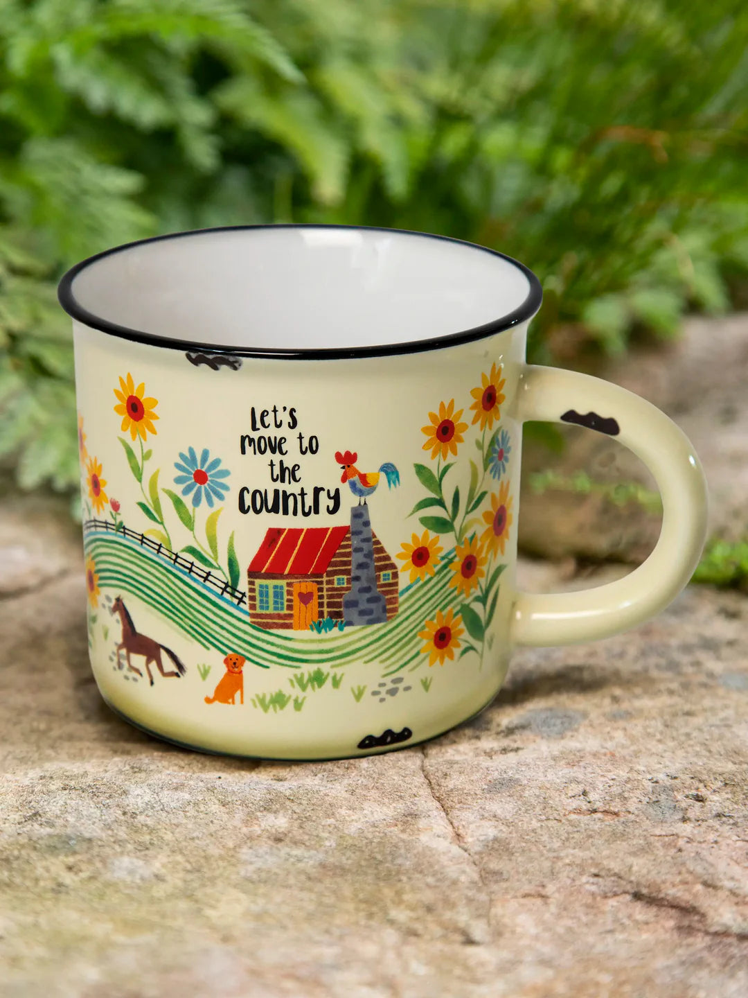 Camp Mug - Let's Move To The Country