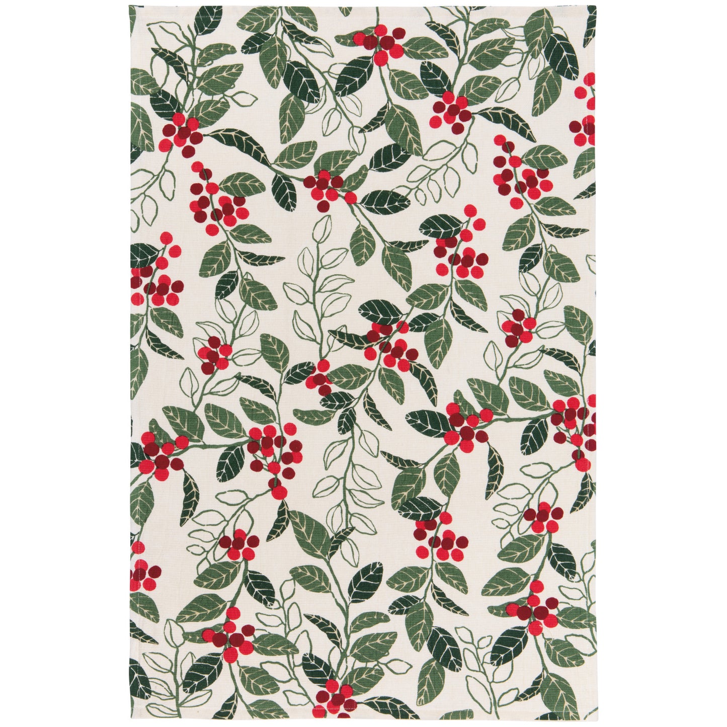 Merry Berry Christmas Terry Dishtowel