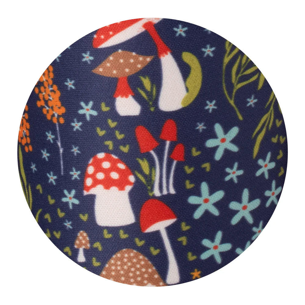 Medium Iced Cup Coolie - Mushroom Meadow