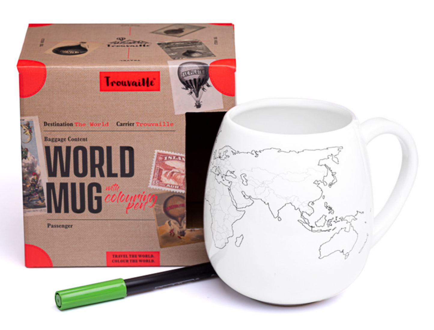 World Mug Color In Mug