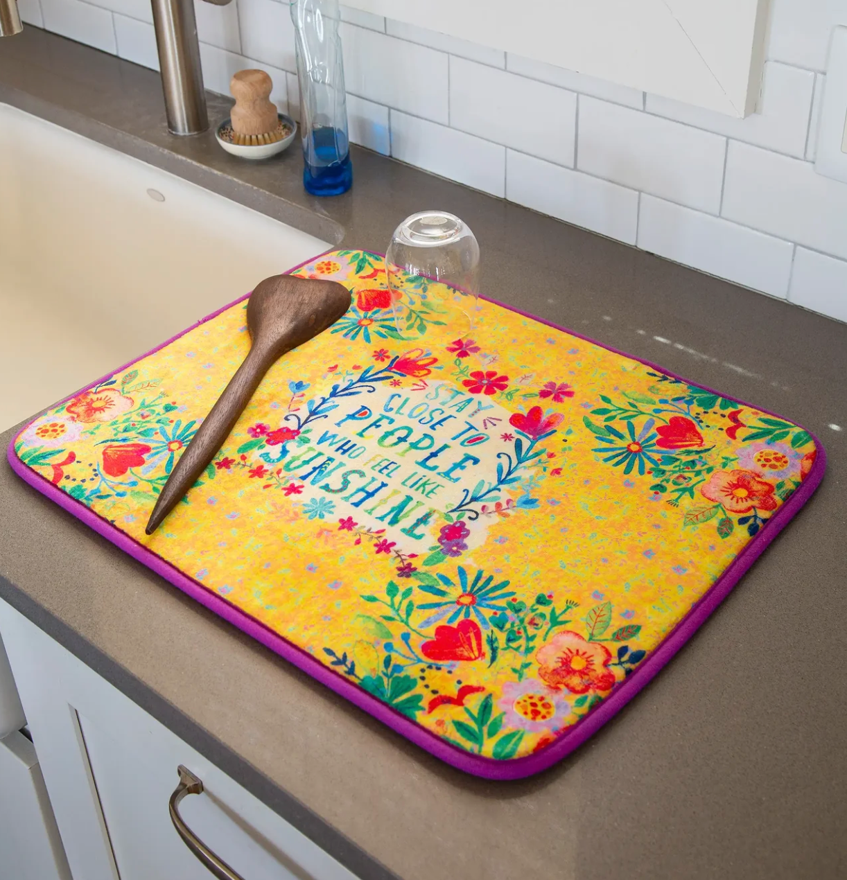 Reversible Dish Drying Mat