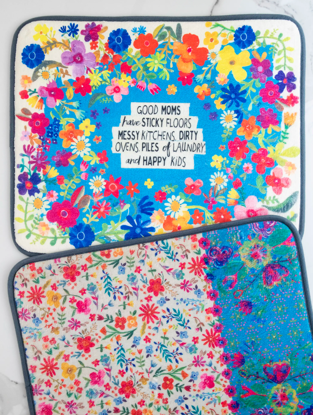Reversible Dish Drying Mat