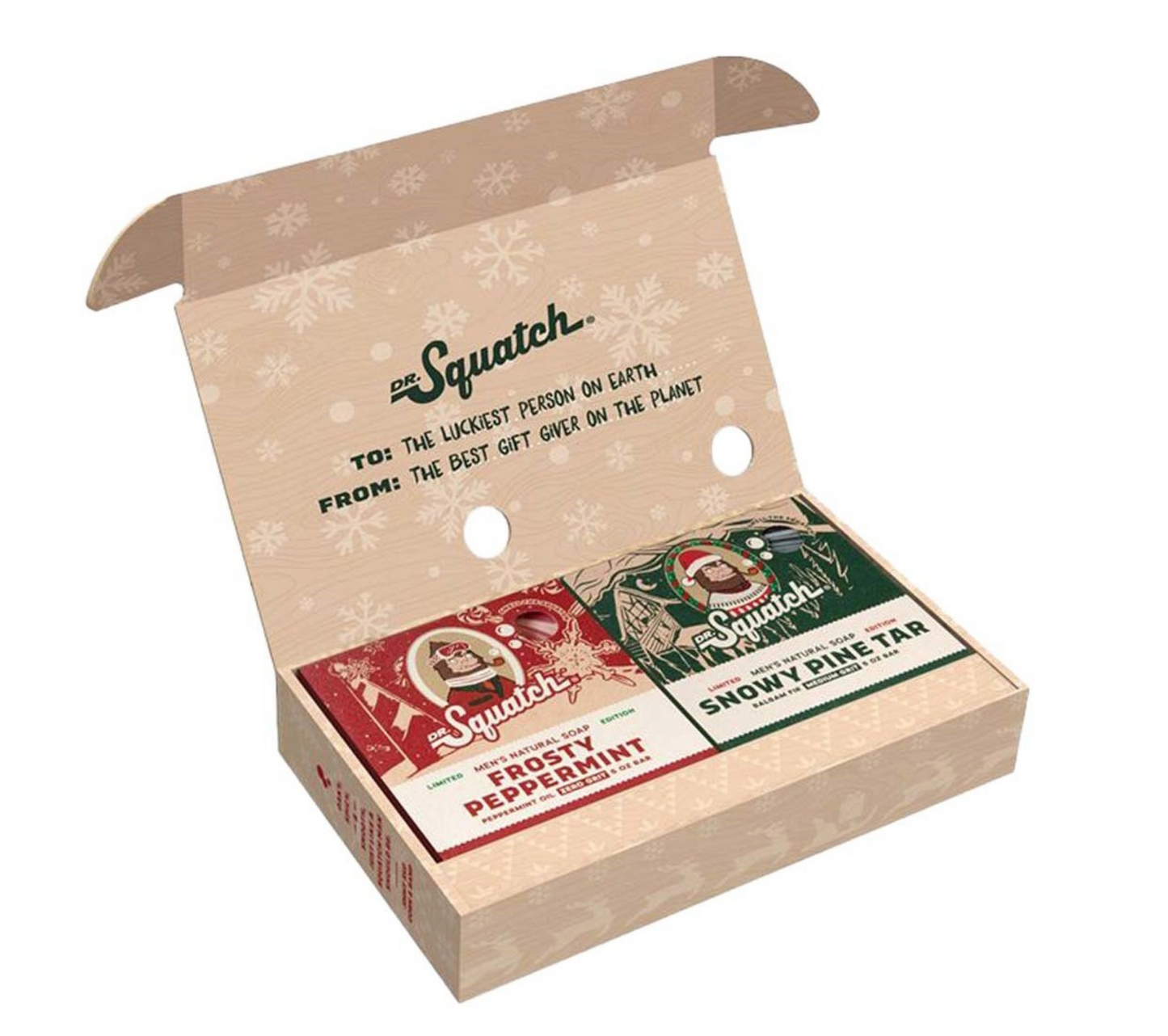 Dr. Squatch Limited Edition 2-Pack Soap Holiday Gift Set