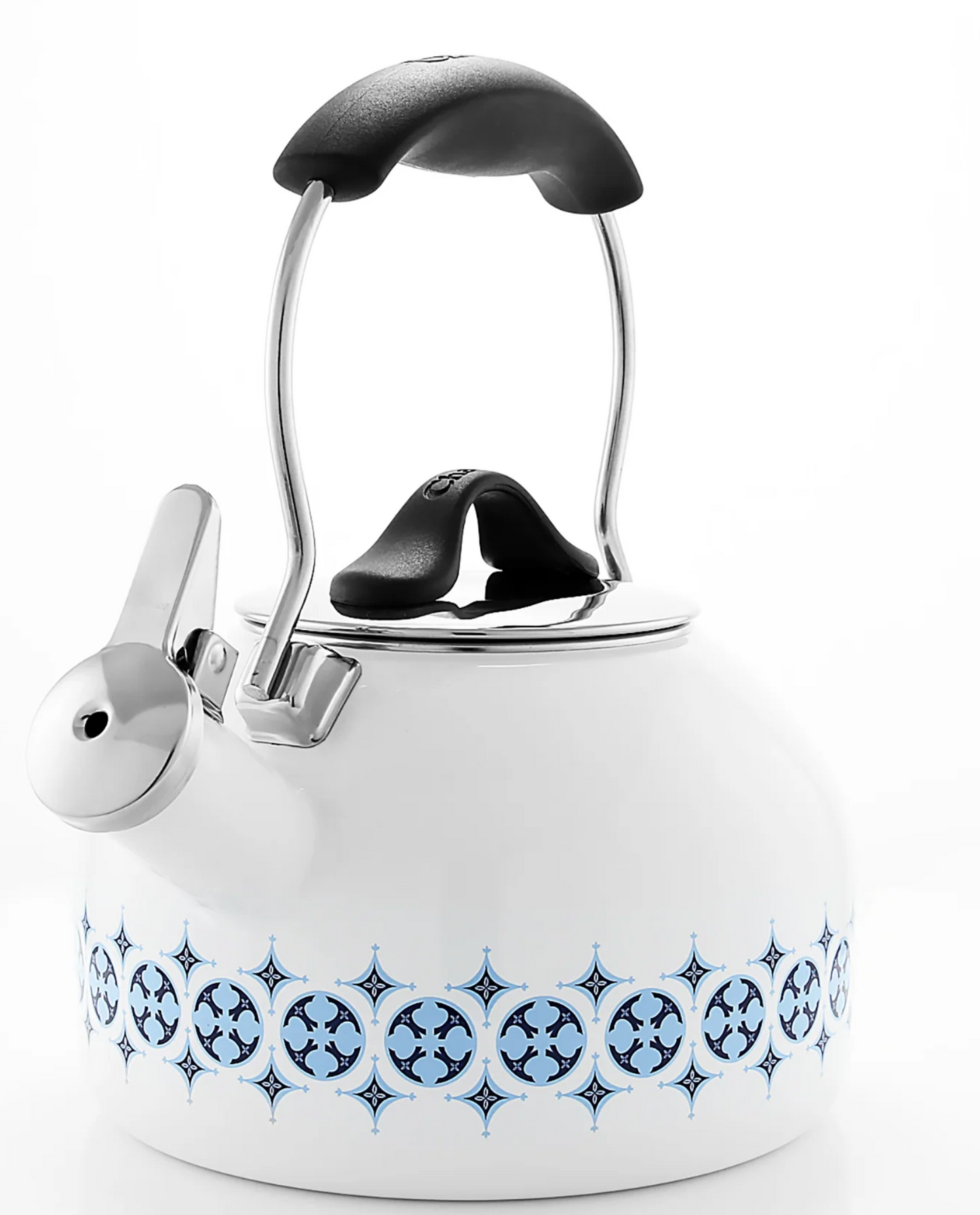 Enamel-on-Steel Talavera Teakettle (1.8 Qt.)