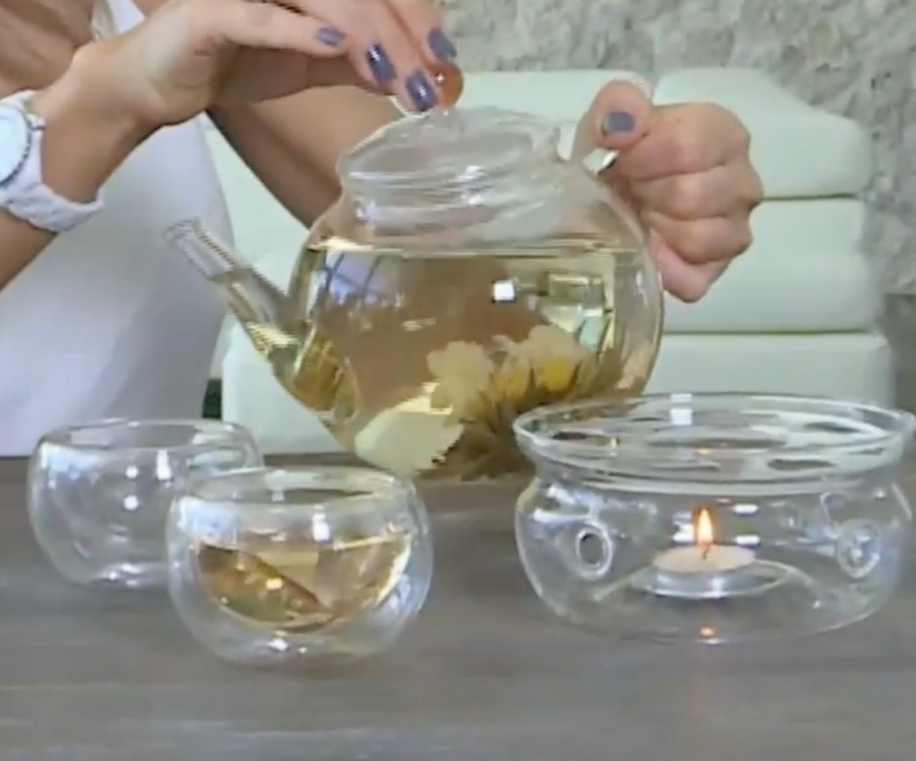 Glass Teapot Stovetop & Microwave Safe