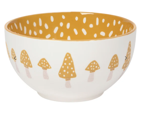 Toadstool Everyday Bowls (Set of 4)