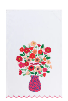 Dish Towel - Poppy Mother's Day
