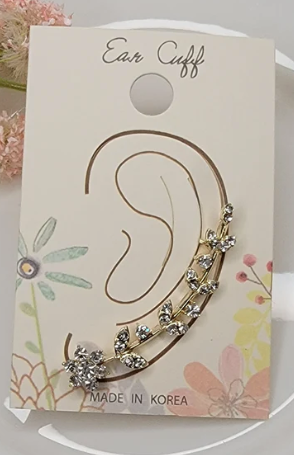 Ear Cuff - Flowers