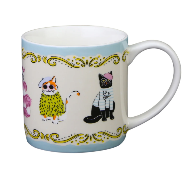 Cool Cats New Bone China Mug