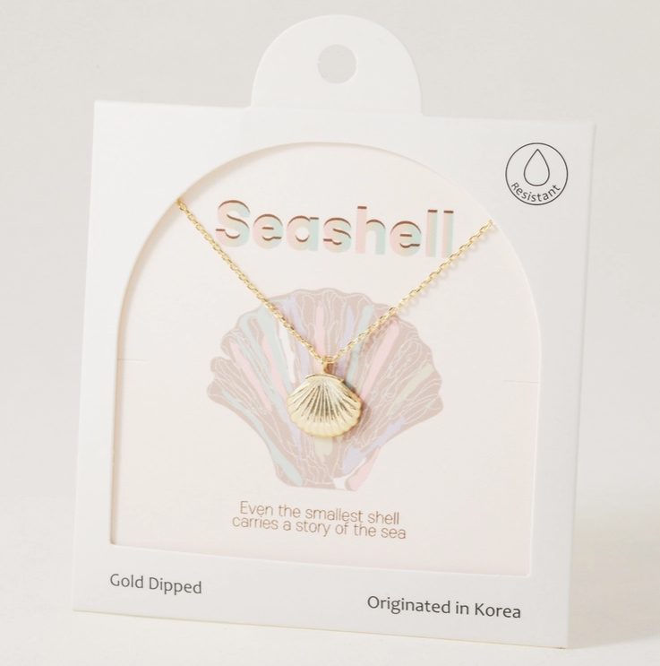 Story SHELL-er necklace
