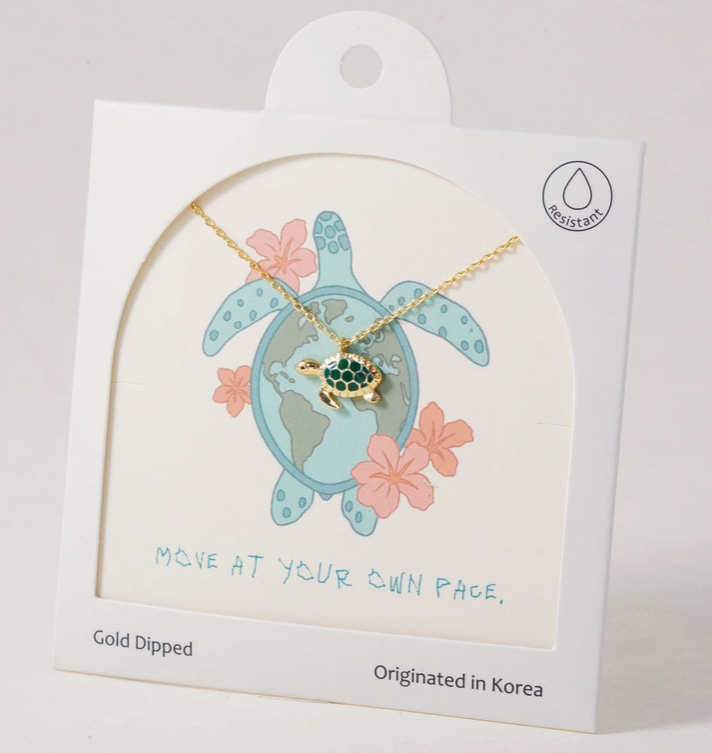 Turtle Your Way Necklace