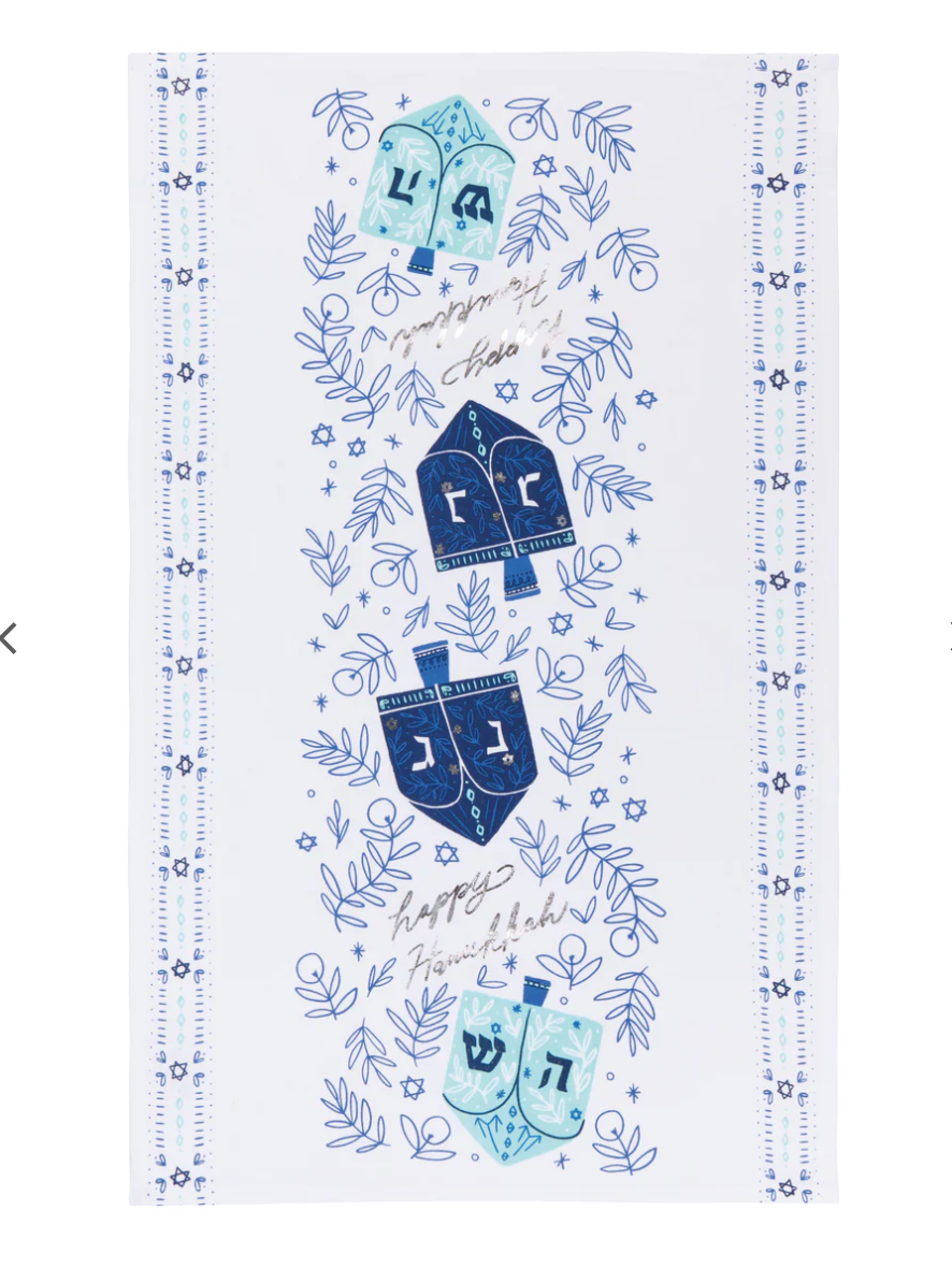 Dish towel - Deco Dreidels