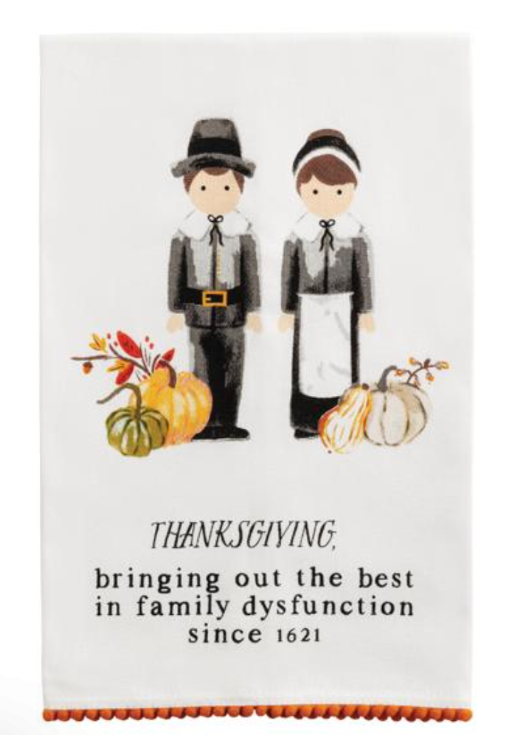 Pilgrims Thanksgiving Towel