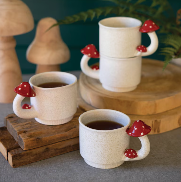 Mushroom Ceramic Mug