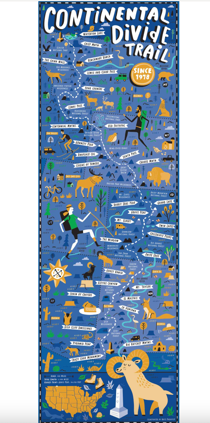 Continental Divide Trail Puzzle