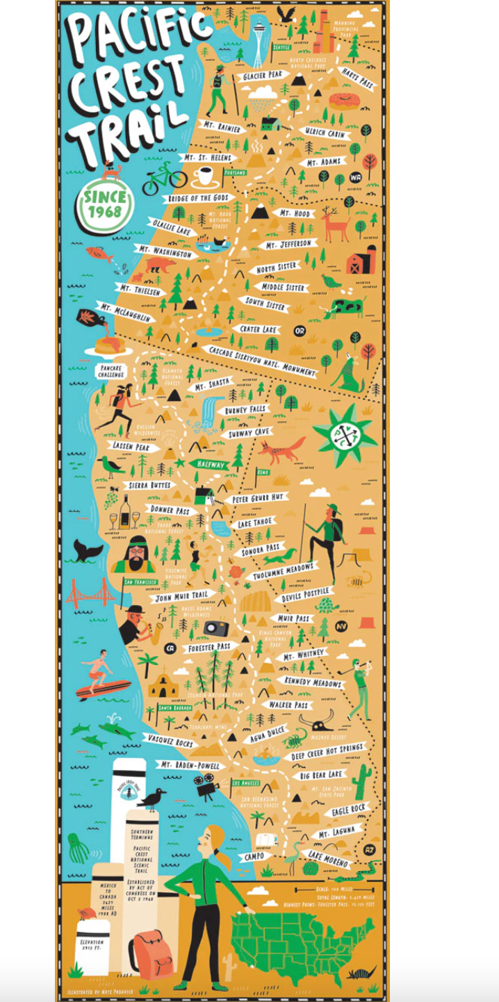 Pacific Crest Trail Puzzle