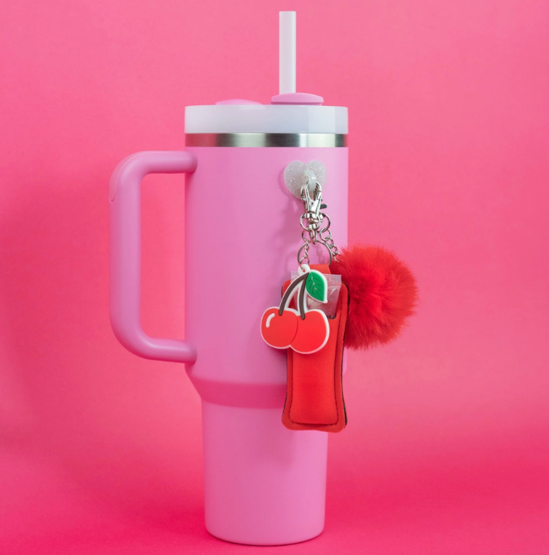 Water Bottle Charms with Dionis Lip Balm