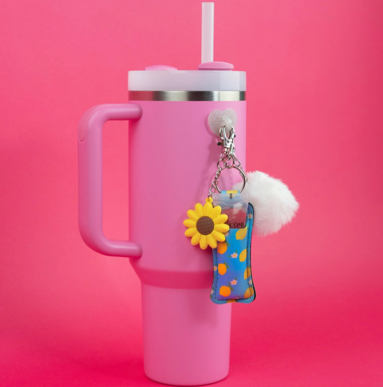 Water Bottle Charms with Dionis Lip Balm