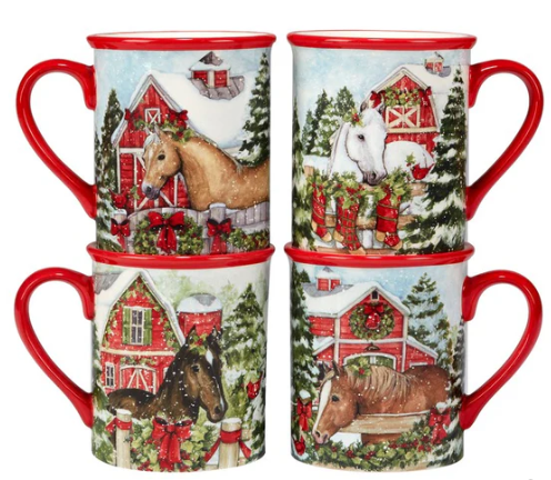 Homestead Christmas Mugs